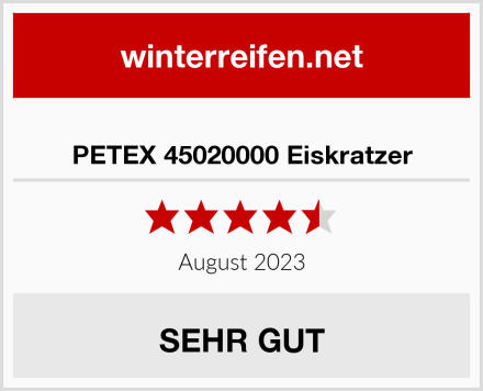  PETEX 45020000 Eiskratzer Test