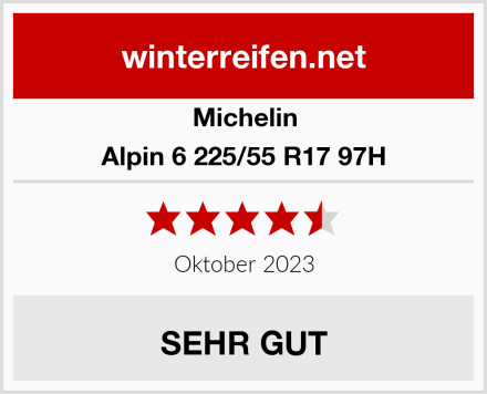 Michelin Alpin 6 225/55 R17 97H Test