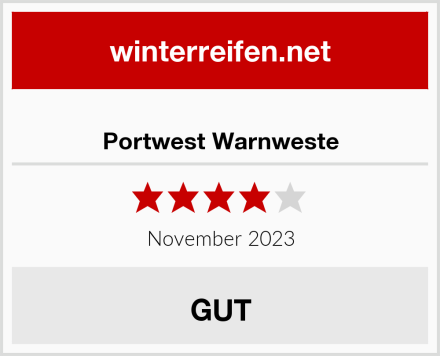  Portwest Warnweste Test