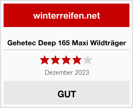  Gehetec Deep 165 Maxi Wildträger Test