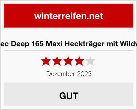  Gehetec Deep 165 Maxi Heckträger mit Wildwanne Test