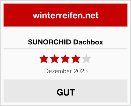  SUNORCHID Dachbox Test