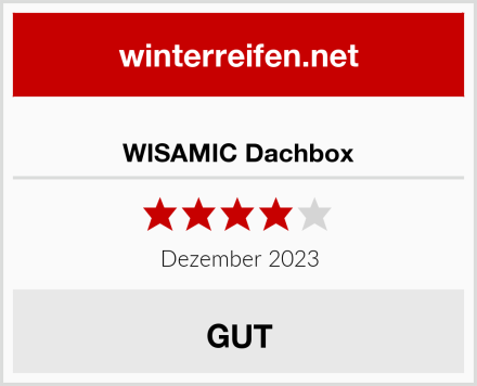  WISAMIC Dachbox Test