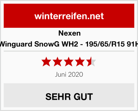 Nexen Winguard SnowG WH2 - 195/65/R15 91H Test
