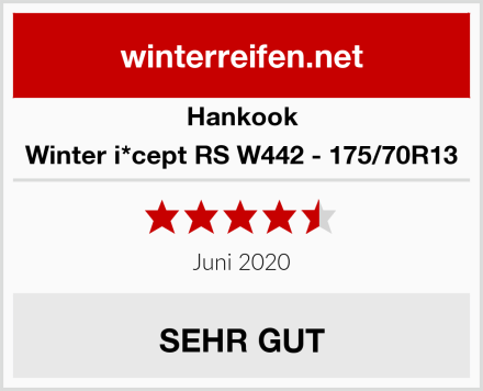 Hankook Winter i*cept RS W442 - 175/70R13 Test