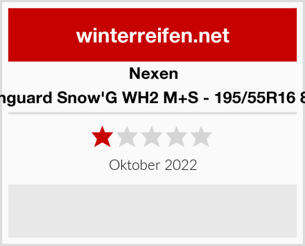 Nexen Winguard Snow'G WH2 M+S - 195/55R16 87T Test