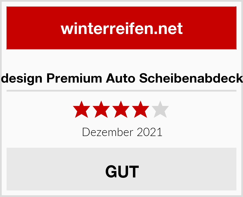 NC design Premium Auto Scheibenabdeckung Test 2024