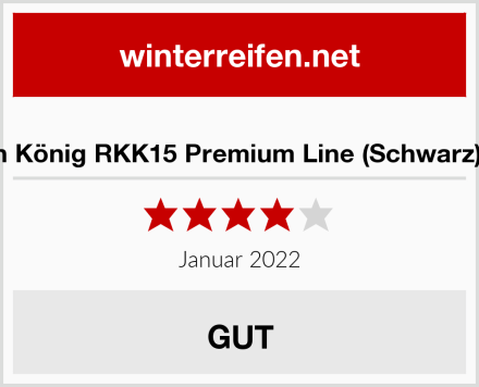  Radkappen König RKK15 Premium Line (Schwarz) Radkappe Test