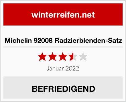  Michelin 92008 Radzierblenden-Satz Test