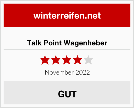  Talk Point Wagenheber Test