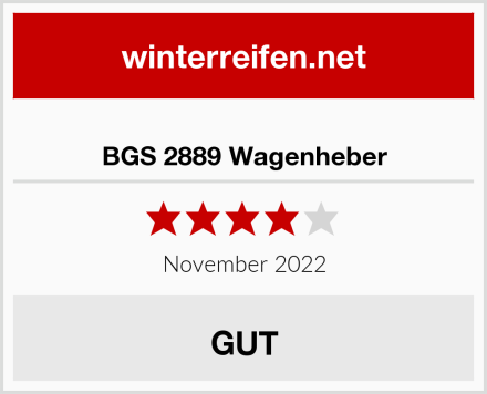  BGS 2889 Wagenheber Test