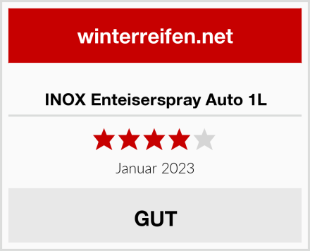  INOX Enteiserspray Auto 1L Test