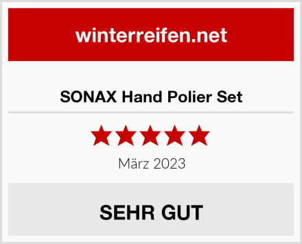  SONAX Hand Polier Set Test