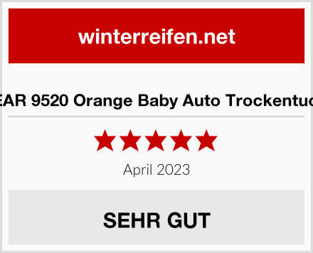  ALCLEAR 9520 Orange Baby Auto Trockentuch XXL Test