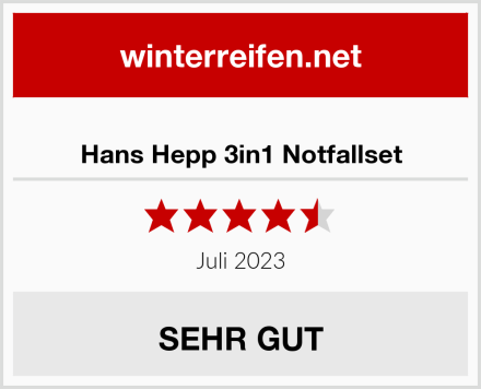  Hans Hepp 3in1 Notfallset Test